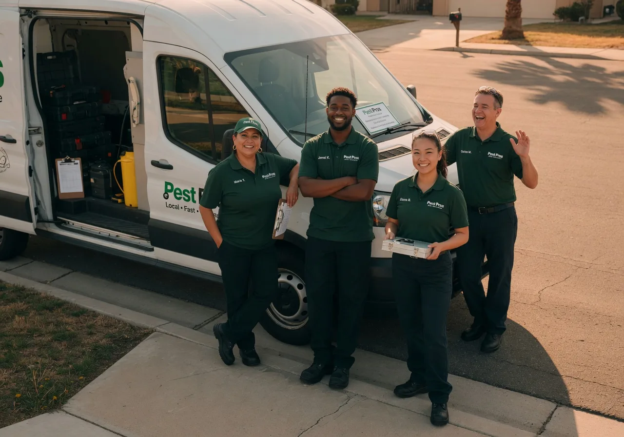Pest Control company in Vina, CA